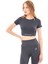 Yumuşak Dokulu, Esnek Yoga, Koşu, Spor ve Günlük Crop Top Mila 2