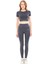 Yumuşak Dokulu, Esnek Yoga, Koşu, Spor ve Günlük Crop Top Mila 3
