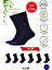 Premium Natural Socks Bambu Erkek Soket 6 Lı(Altın Serisi) (Parfümlü Soft Yıkama) 1