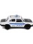 1/36 Ölçek Metal Çek-Bırak Metal Model Polis Arabası 2