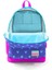 Kids Kalp Desenli Lavanta Pembe USB Şarjlı Kulaklık Çıkışlı Okul Sırt Çantası 23806 3
