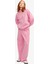 Jxelizabeth Loose Kadın Pembe Sweatshirt 12262566-MOONLITEMAUVE 2