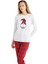 Kadın Pijama Takımı 51622 - Beyaz 4