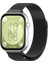Huawei Watch Fit 3 / Fit 4 / Fit 4 PRO ile Uyumlu Kordon Hasır Örgü Metal Mıknatıslı Kayış 1