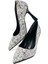 Kadın Sinra Siyah Taş Kaplama Abiye Stiletto 10 cm Topuk 2268 4