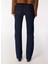 Yüksek Bel Straight Paça Straight Koyu Indigo Kadın Denim Pantolon F4WL-PNT0640 3