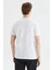 Baskılı Pamuk Standart Fit Bisiklet Yaka T Shirt Erkek T Shirt V35474T 1Bw 4