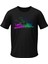 Istanbul Temalı Bisiklet Yaka Tşört Klasik Kesim T-Shirt 1