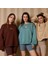 Oversize Nakışlı Unisex Sweatshirt 2