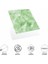 Decohandy 30X30 cm Pvc Duvar Karosu 4 Lü Paket - Yeşil Mermer 2