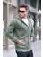 Haki Yeşili Kapüşonlu Regular Fit Erkek Sweatshirt 6033 1
