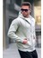 Mint Yeşili Kapüşonlu Regular Fit Erkek Sweatshirt 6033 1