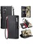 Samsung Galaxy S24 Artı Uzun Kordon 9 Kart Yuvaları Faturaları Için Crossbody Durumda (Yurt Dışından) 1