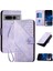 Ayrılabilir El Kayışı Kabartmalı Yüksek ile Google Piksel 7 Pro Için Flip Case (Yurt Dışından) 1