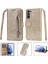 Samsung Galaxy S22 5g Için Fermuar Cep Durumda Kart Tutucu Bilek Kayışı Pu (Yurt Dışından) 1