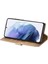 Samsung Galaxy S22 5g Için Fermuar Cep Durumda Kart Tutucu Bilek Kayışı Pu (Yurt Dışından) 5