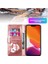IPhone 13 Pro Için Fermuar Cep Durumda Pu Deri Bilek Kayışı Glitter Cüzdan (Yurt Dışından) 4