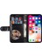 IPhone Xr Manyetik Kapatma Kart Tutucu Için Fermuar Cep Durumda Glitter Pu (Yurt Dışından) 5