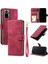 Xiaomi Redmi Not 10 Için Flip Case 4g Cüzdan Kart Yuvaları Bilek Kayışı Pu (Yurt Dışından) 5