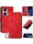 Ayrılabilir El Kayışı ve Kredi Kartı Yuvası ile Onur 90 Için Flip Case (Yurt Dışından) 1