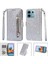 Xiaomi Poco X6 5g Için Fermuarlı Cebi Durumda Pu Deri Bilek Kayışı Glitter (Yurt Dışından) 1