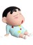 Crayon Shin-Chan Cep Telefonu Tutucusu, Tembel Cep Telefonu Tutucusu, Hareketli Model, Sevimli Masaüstü Süslemesi, Oyuncak Bebek Hediyesi (Yurt Dışından) 1