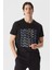 Pamuk Marka Baskılı Bisiklet Yaka Standart Fit T Shirt Erkek T Shirt V35528T 0Tb 1