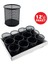 Metal Kalemlik Siyah P-1190 12'Li Set 1