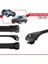 Mitsubishi Outlander 2 2007-2012 Arası ile Uyumlu Ace-1 Ara Atkı Tavan Barı Siyah 2 Adet 3