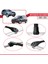 Mitsubishi Outlander 2 2007-2012 Arası ile Uyumlu Ace-1 Ara Atkı Tavan Barı Siyah 2 Adet 4