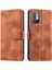 Xiaomi Redmi Not 10 Için Flip Case 5g Kickstand Manyetik Bilek Kayışı Pu (Yurt Dışından) 4