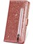 IPhone 11 Için Fermuarlı Cebi Durumda Pu Deri Manyetik Kapatma Glitter (Yurt Dışından) 5