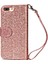 IPhone 7 Için Fermuar Cep Durumda Artı/iphone 8 Artı Bilek Kayışı Glitter Pu (Yurt Dışından) 5