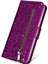 IPhone 7 Için Fermuar Cep Durumda Artı/iphone 8 Artı Bilek Kayışı Glitter Pu (Yurt Dışından) 4