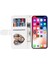 IPhone x Için Fermuarlı Cebi Durumda/iphone Xs Glitter Cüzdan Kılıf Kart Tutucu (Yurt Dışından) 5