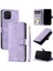 Samsung Galaxy A03 Kickstand Cüzdan Kart Yuvaları Manyetik Pu Için Flip Case (Yurt Dışından) 4