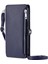 IPhone Xs Max Uzun Kordon 9 Kart Yuvaları Için Crossbody Durumda Rfıd Engelleme (Yurt Dışından) 1