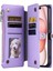 Crossbody Durumda IPhone 14 Pro 9 Kart Yuvaları Fermuar Faturaları Yuvası Uzun Rfıd (Yurt Dışından) 4