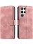 Samsung Galaxy S24 Ultra Cüzdan Kart Yuvaları Için Flip Case Bilek Kayışı Pu (Yurt Dışından) 1