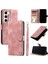 Samsung Galaxy S23 Artı Manyetik Bilek Kayışı Cüzdan Kart Pu Için Flip Case (Yurt Dışından) 1