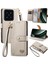 Xiaomi 14T Darbeye Fermuar Cüzdan Deri Kılıf Aşk Için Flip Case (Yurt Dışından) 1