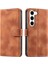 Samsung Galaxy S23 Artı Manyetik Bilek Kayışı Cüzdan Kart Pu Için Flip Case (Yurt Dışından) 5