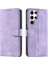 Samsung Galaxy S24 Ultra Cüzdan Kart Yuvaları Için Flip Case Bilek Kayışı Pu (Yurt Dışından) 1