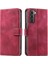 Samsung Galaxy S21 Kickstand Manyetik Cüzdan Kart Yuvaları Pu Için Flip Case (Yurt Dışından) 5