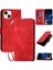 Ayrılabilir El Kayışı ile IPhone 13 Için Flip Case Kabartmalı Kelebek Yüksek (Yurt Dışından) 1