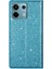 Xiaomi Redmi Not 13 Pro 4g Manyetik Kapatma Kartı Için Glitter Flip Case (Yurt Dışından) 3