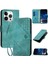 IPhone 14 Için Flip Case Pro Max Kabartmalı Kelebek ve Kredi Kartı Yuvası (Yurt Dışından) 1
