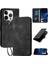 IPhone 14 Için Flip Case Pro Max Kabartmalı Kelebek ve Kredi Kartı Yuvası (Yurt Dışından) 1