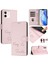 IPhone 12 Için Kılıf Mini Kart Tutucu Cüzdan Kapak Çevirin Rfıd Engelleme Pu (Yurt Dışından) 4