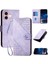 IPhone 16 Için Flip Case Kabartmalı Kelebek ve Kredi Kartı Yuvası Yüksek Telefon (Yurt Dışından) 1